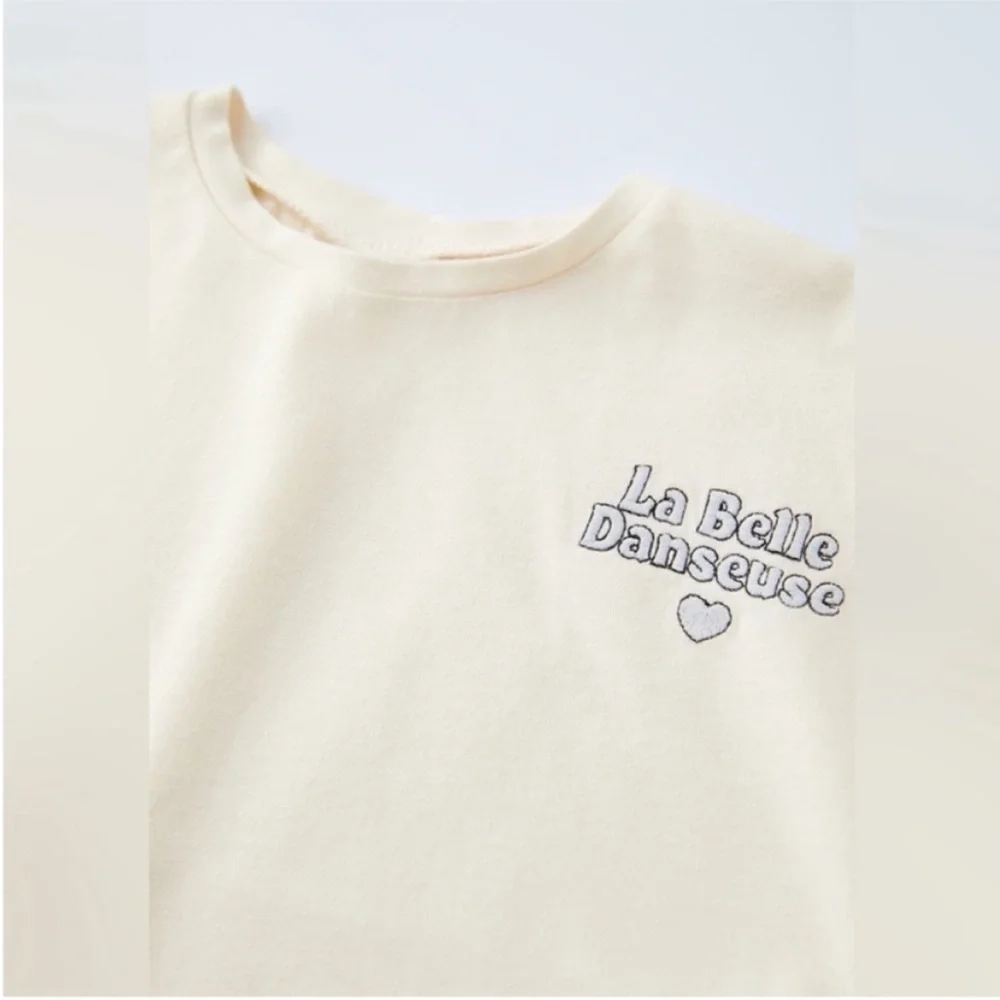 Zara Kids, Embroidered T-Shirt, 9-12 M